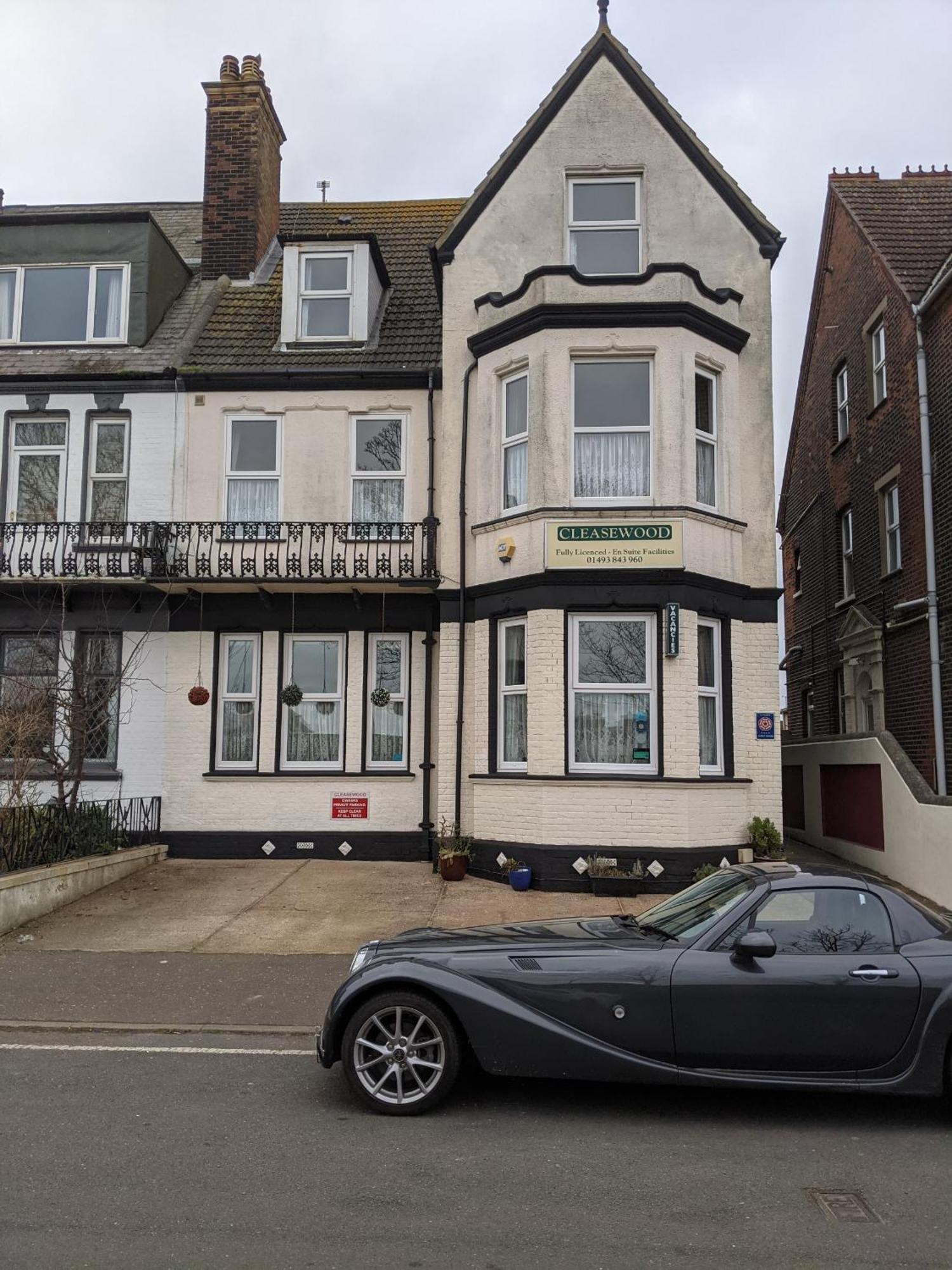 Cleasewood Guest House Great Yarmouth Exterior foto